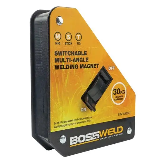 Bossweld Switchable Multi Angle 30 Kg Welding Magnet 886027 1