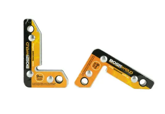 Bossweld Switchable Multi Angle 9Kg Welding Magnet 2 Pce Set 886035 1