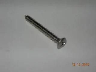 Screw, Sheet - Non Structural - Countersunk - Oval Head - #8 - 1 1/2" Ol - Pointed - Stainless 1