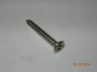 Screw, Sheet - Non Structural - Countersunk - Oval Head - #8 - 1 1/4" Ol - Pointed - Stainless 1