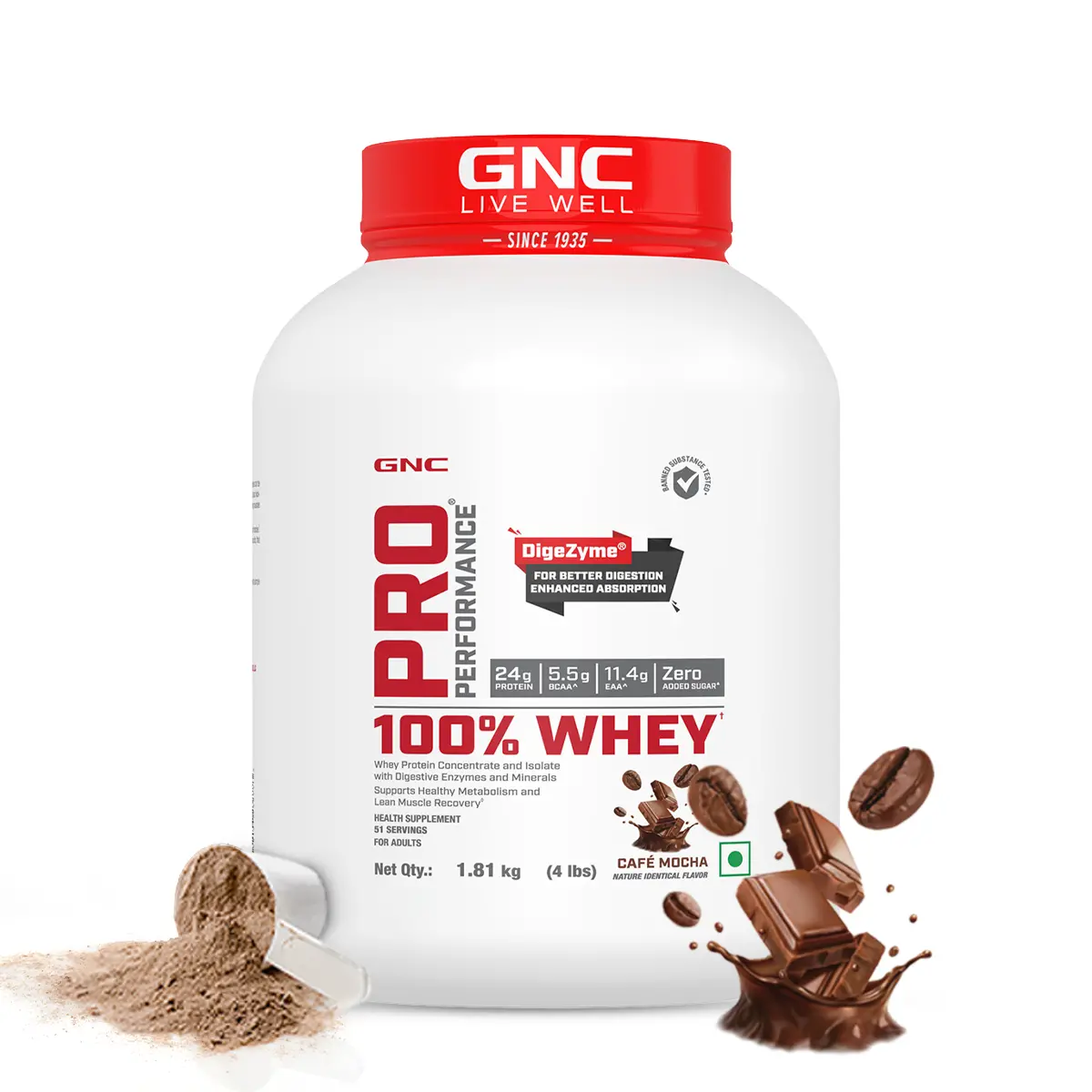 Gnc Pro Performance 100% Whey Protein - Clearance Sale| Expiry - 2025-09-30 1