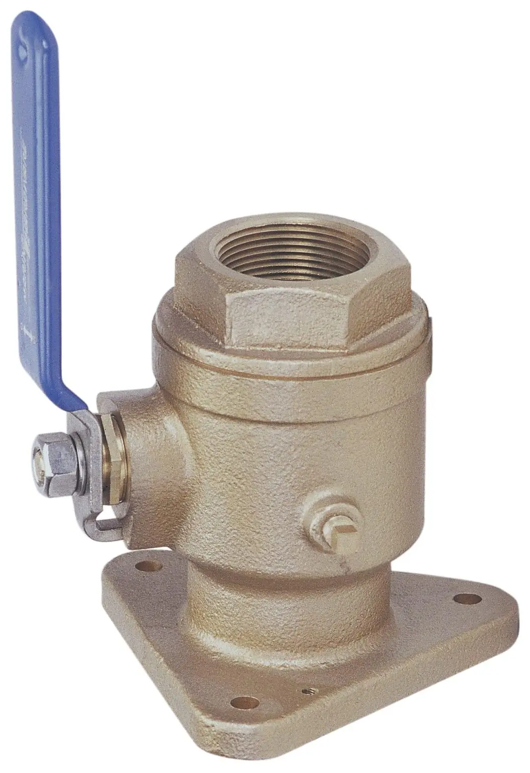 Marine Hardware Seac1.000-B Bronze Triangle Sea Cock 1" Npt 1
