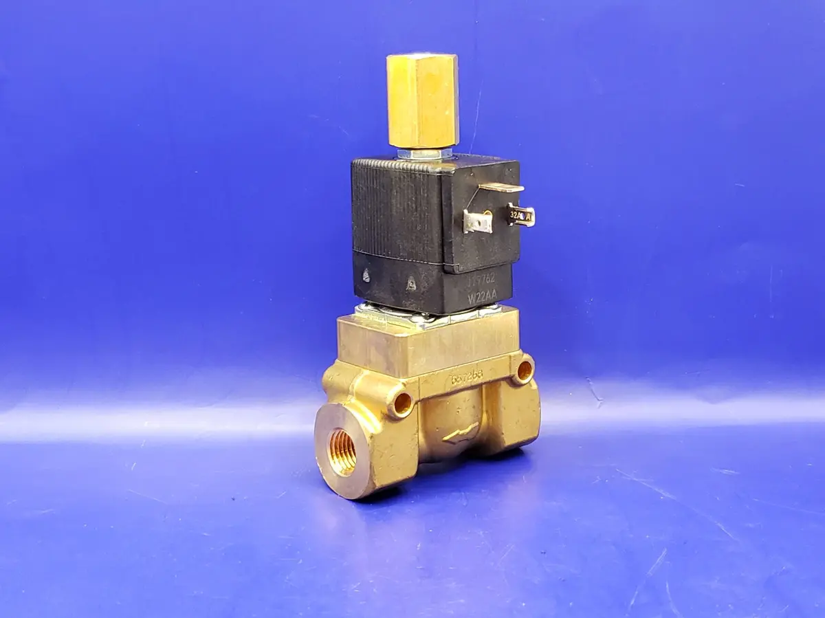 91B234: Valve-Solenoid,2/2 Way,1/4Npt,No,24Vdc 1
