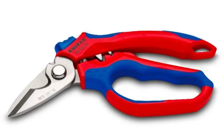 Knipex Angled Electricians Shears 950520Sb 1