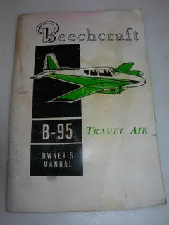 Manual, Beechcraft - B-95 Travel Air - Owner's Manual 1