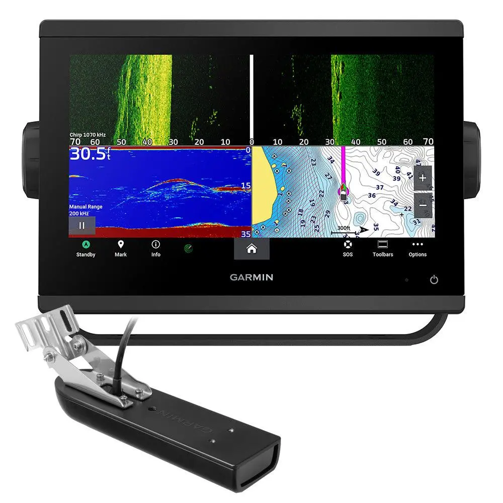 Garmin Gpsmap 943Xsv Combo Gps/Fishfinder Gn+ W/Gt23-Tm [010-02366-61/Gt23m] 1