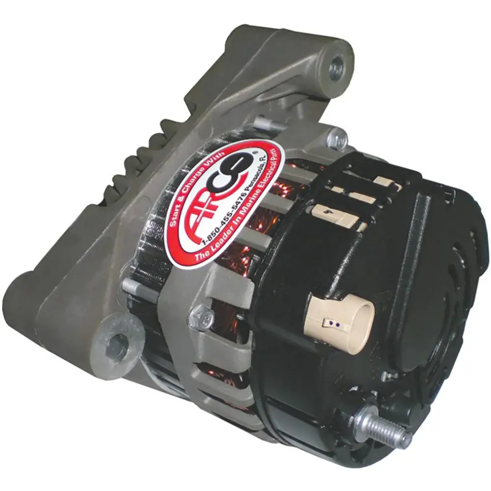 Arco Marine Premium Replacement Inboard Alternator W/55Mm Multi-Groove Pulley - 12V 65A [60073] 1
