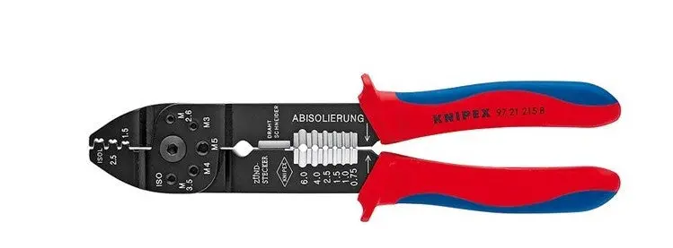 Knipex Crimping Pliers 215Mm  9721215B 1