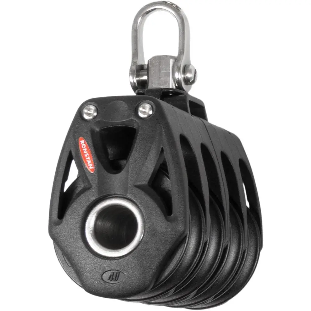 Ronstan Series 40 Orbit Bb Quad Block W/Swivel Shackle [Rf48400] 1