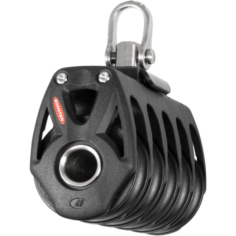 Ronstan Series 40 Orbit Bb Quin Block W/Swivel Shackle [Rf48500] 1