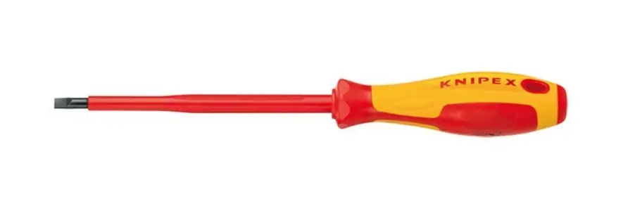 Knipex Screw Driver For Slotted Screws 1000V  Vde 3.0 X 100Mm 982030 1