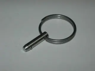 Pin, Quick Release - 3/16" Dia - .4" Usable Length - Stainless 1