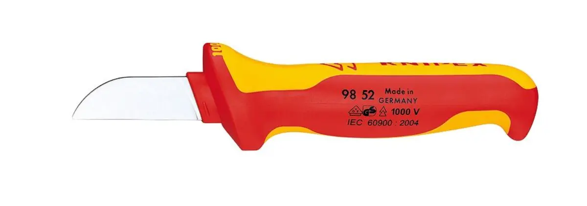 Knipex 1000V Cable Knife 180Mm 9852Sb 1