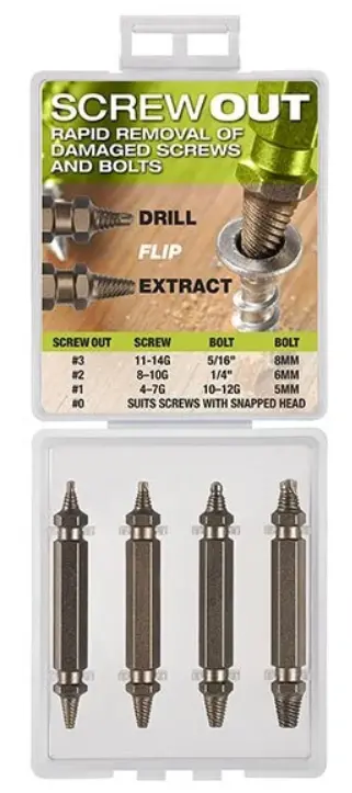 Bordo Screwout Set 9901-S1 1