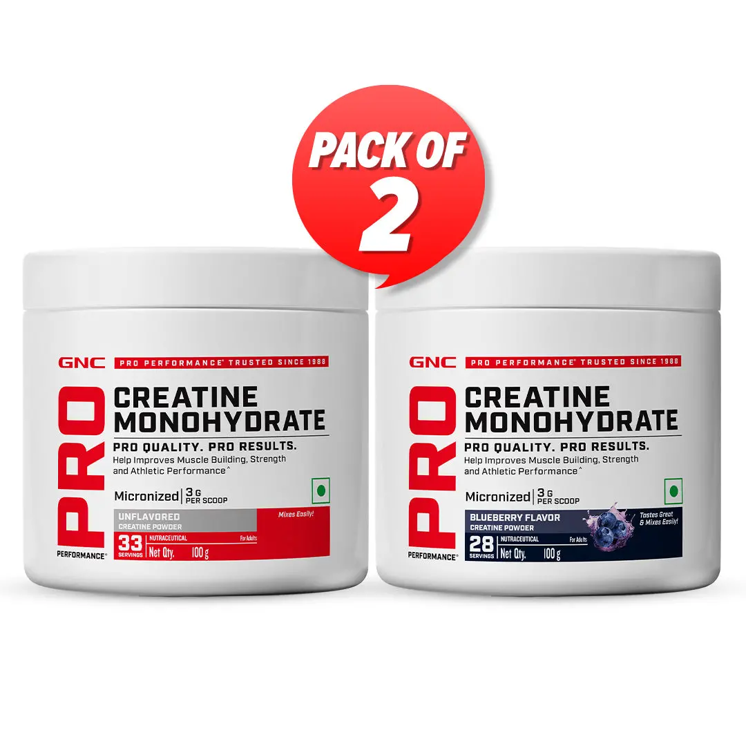 Gnc Pro Performance Creatine Monohydrate Combo 8
