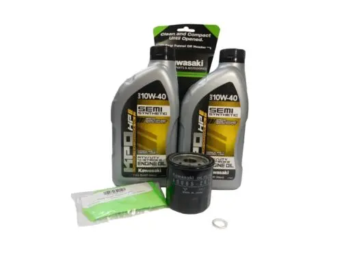 2009-2026 Kawasaki Mule 4000 4010 & Trans Oem Oil Change Kit 99974-0156 1