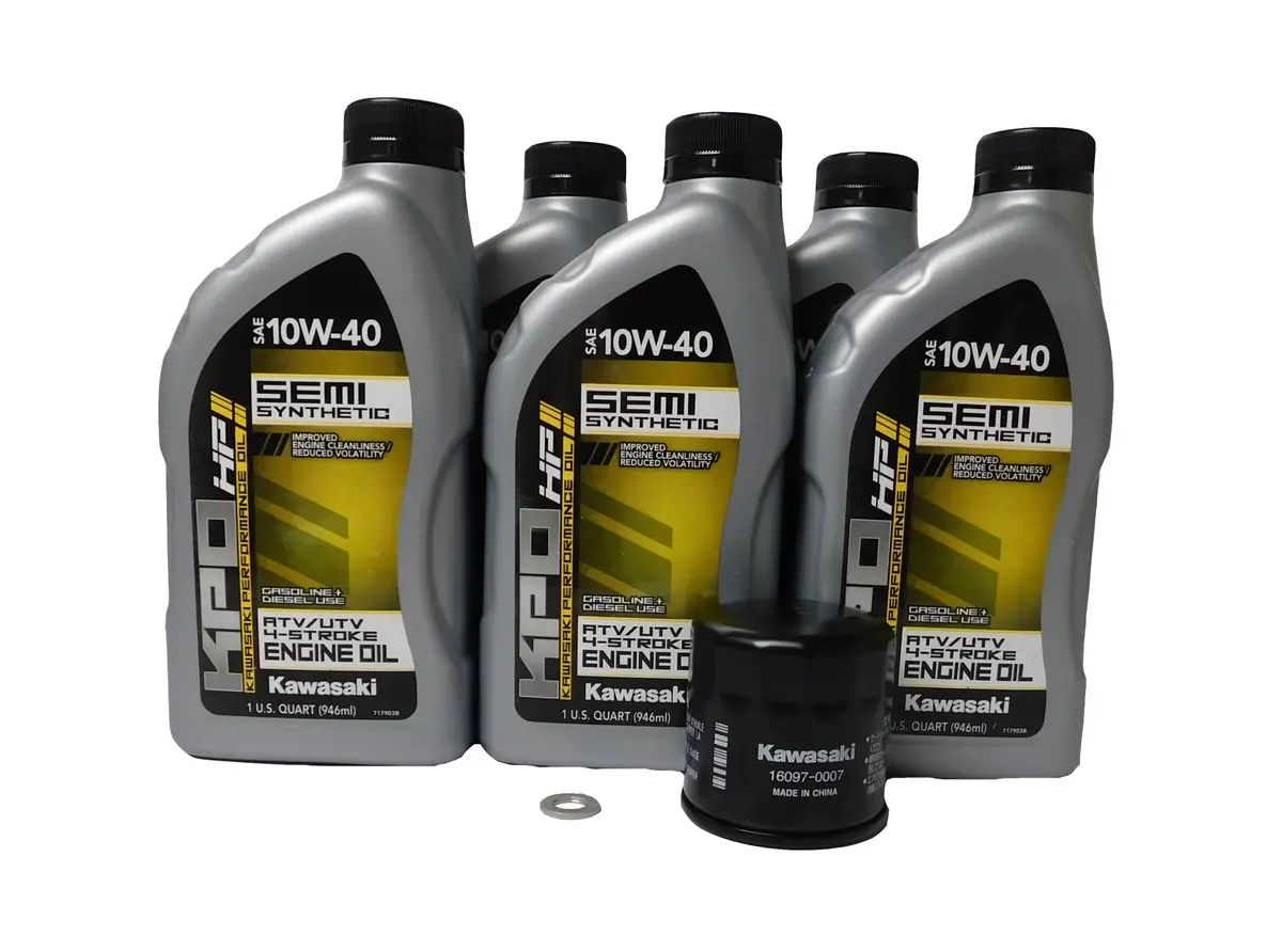 2019-2025 Kawasaki Mule Pro Mx Oem Oil Change Kit 99974-0257 1