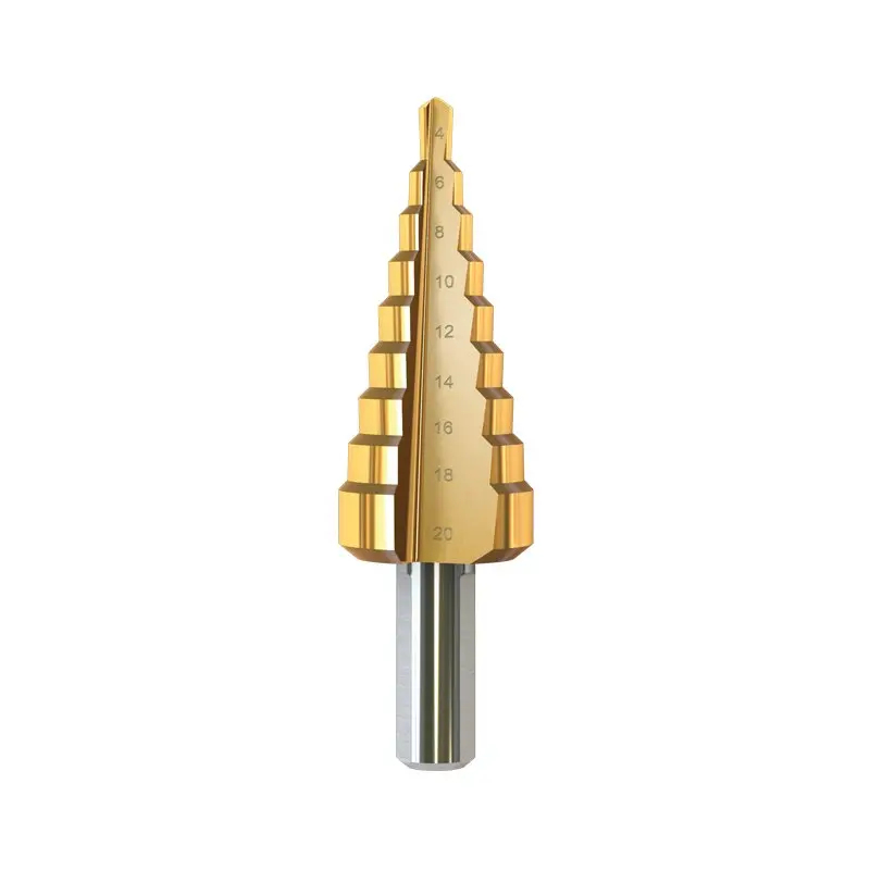 Alpha 4-20Mm Straight Flute Step Drill 9Stm4-20 1