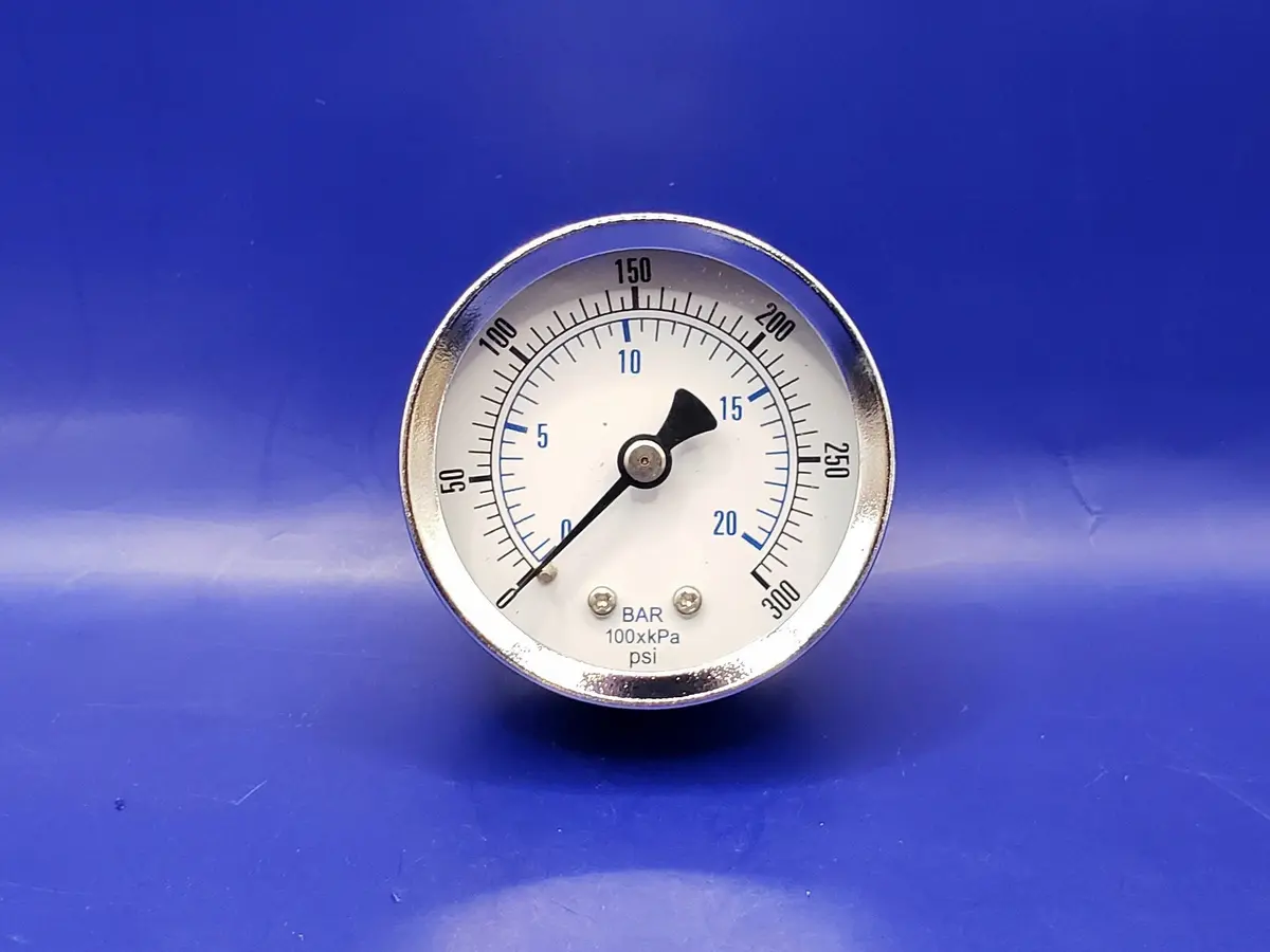 Psb20-300: 1/4 Cb Mtd Gauge 300 Psi 1