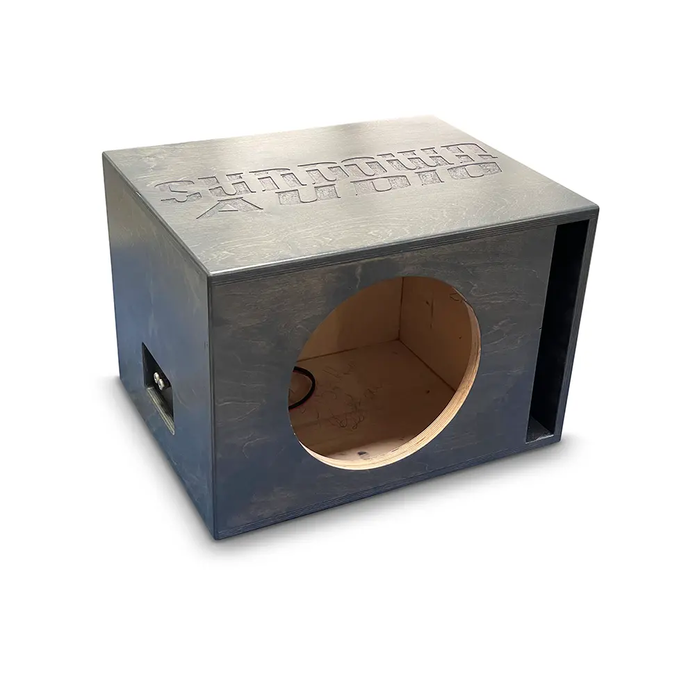 Sundown Sa V2 V3 Birch Single 12" Ported Subwoofer Enclosure 1.75 Cu.Ft. Sub Box 1