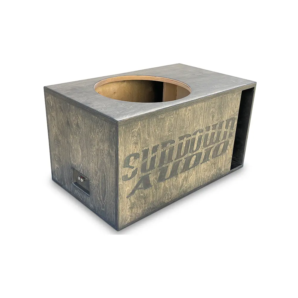 Sundown Zv4 Zv5 Zv6 Birch Single 18" Ported Subwoofer Enclosure 7.0 Cu.Ft. Sub Box 1