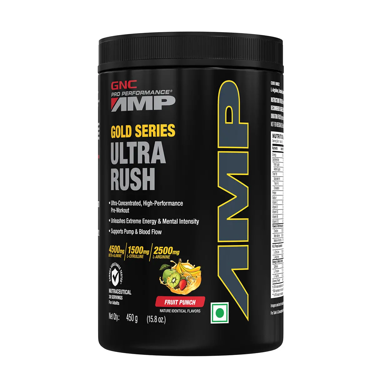 Gnc Amp Gold Series Ultra Rush - Clearance Sale| Expiry - 2025-09-30 1