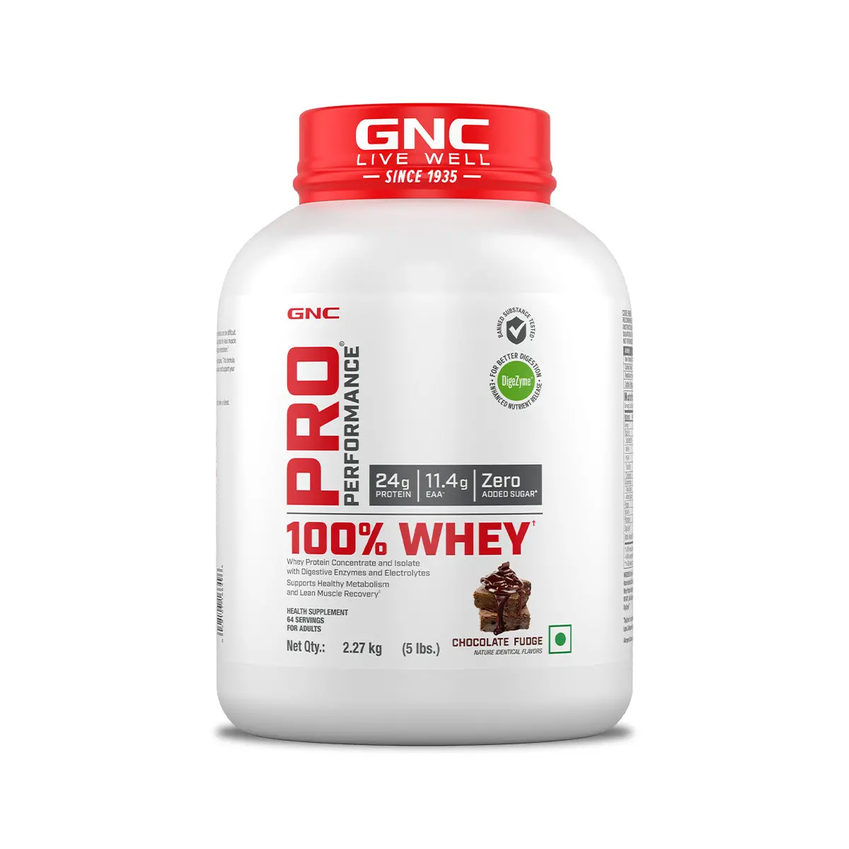 100% Whey Protein 5Lbs Chocolate Fudge - Clearance | Expiry - 2026-04-30 1