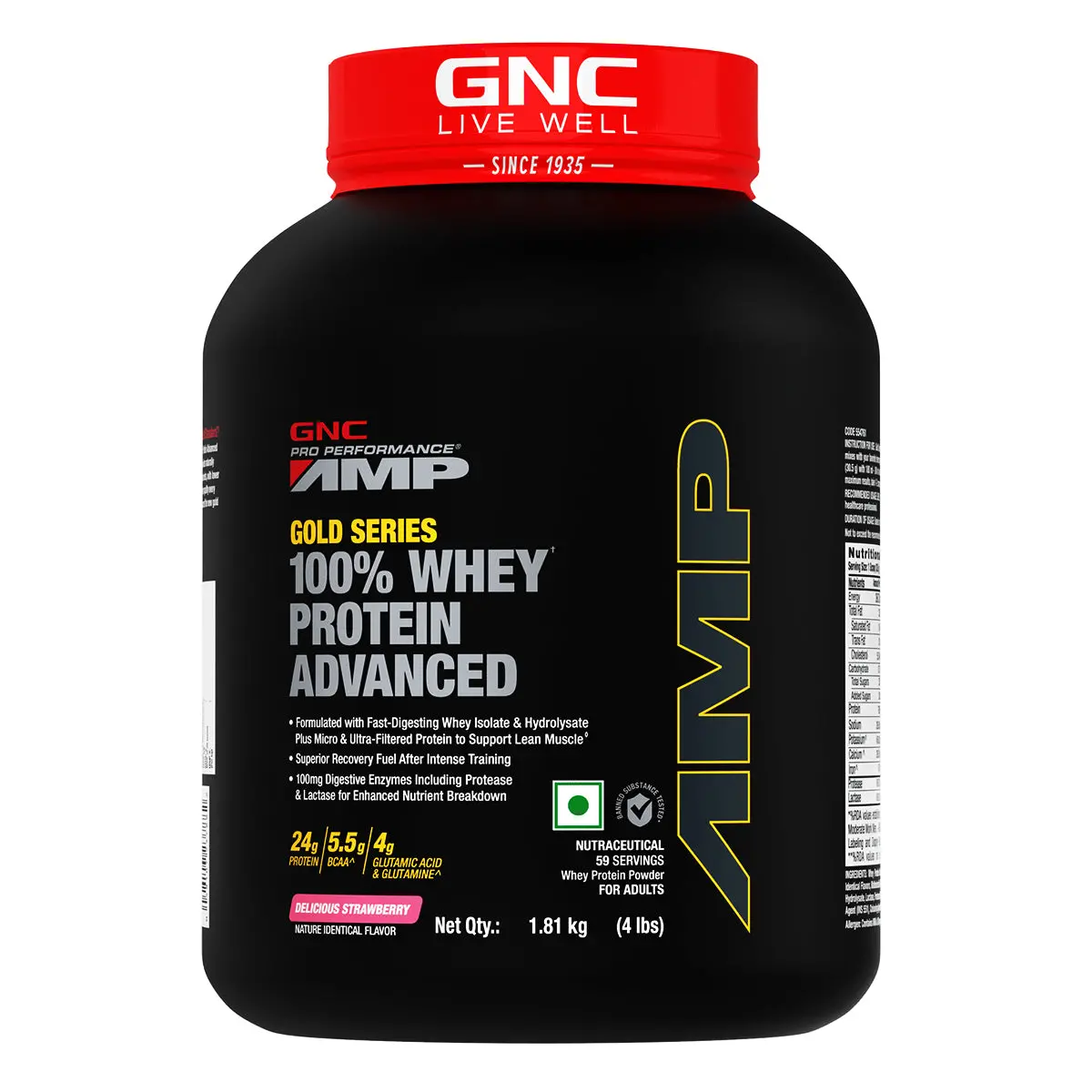 Gold Series 100% Whey Protein Advanced (Delicious Strawberry) - Clearance Sale 1