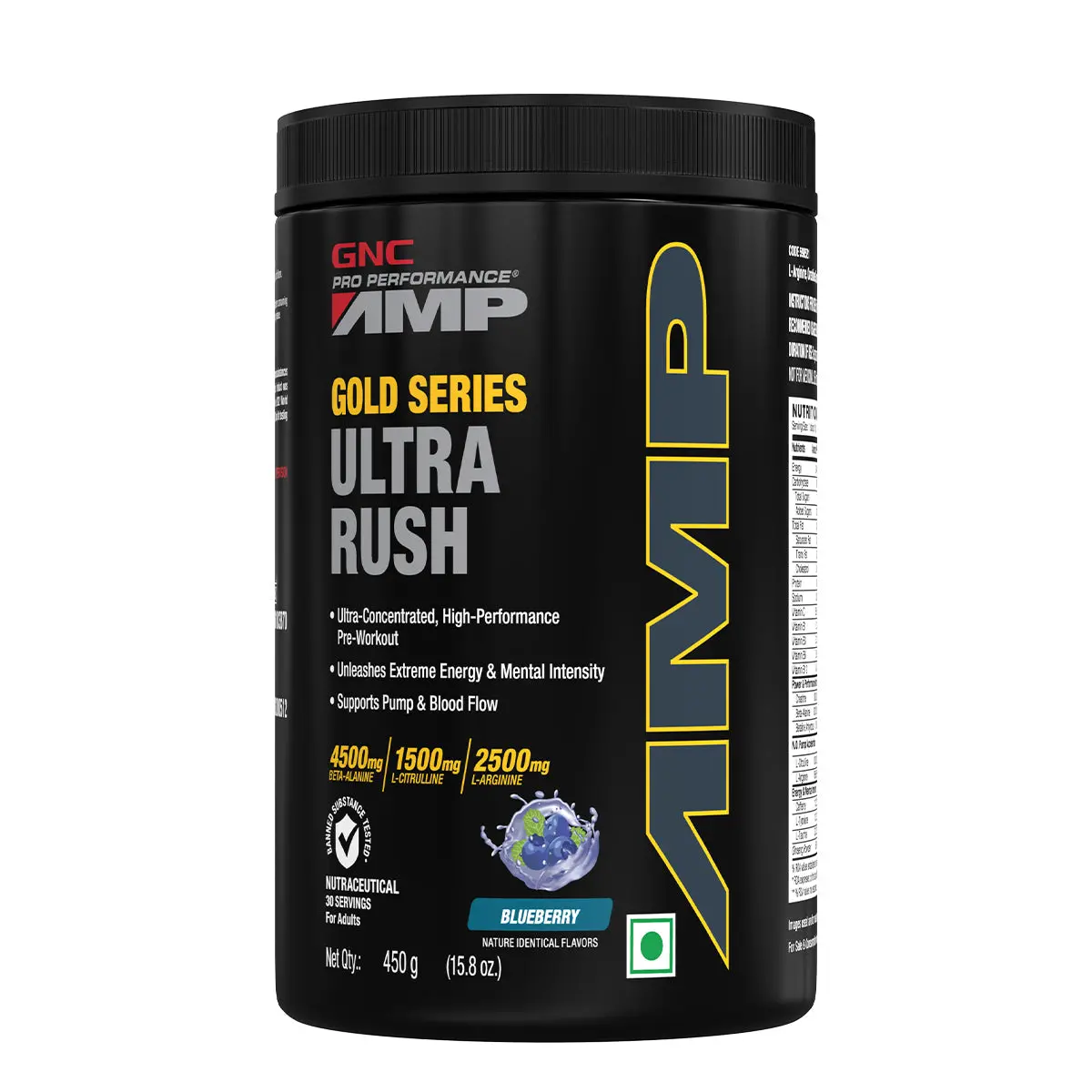 Gnc Amp Gold Series Ultra Rush| Expiry - 2025-06-31 1
