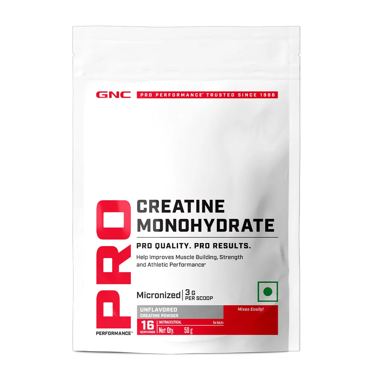 Creatine Monohydrate 50G -Unflavoured 1