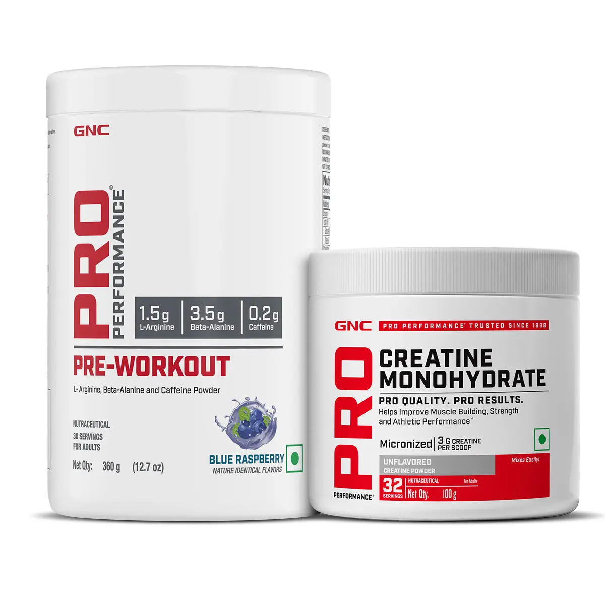 Gnc Pro Performance Pre-Workout + Creatine 100 Gms 1