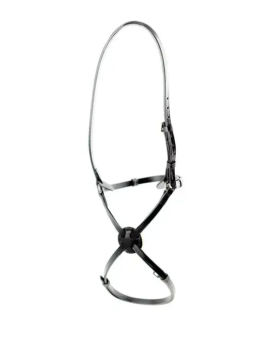 Ascot Leather Mexican Grackle Noseband 1
