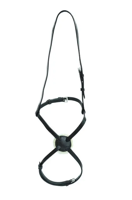 Ascot Leather Grackle Noseband 1