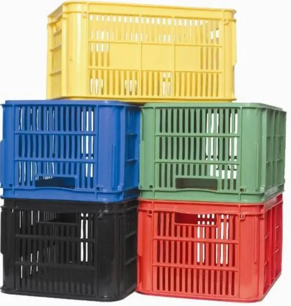 Lug Box 610X425x320 Assorted Colors 1