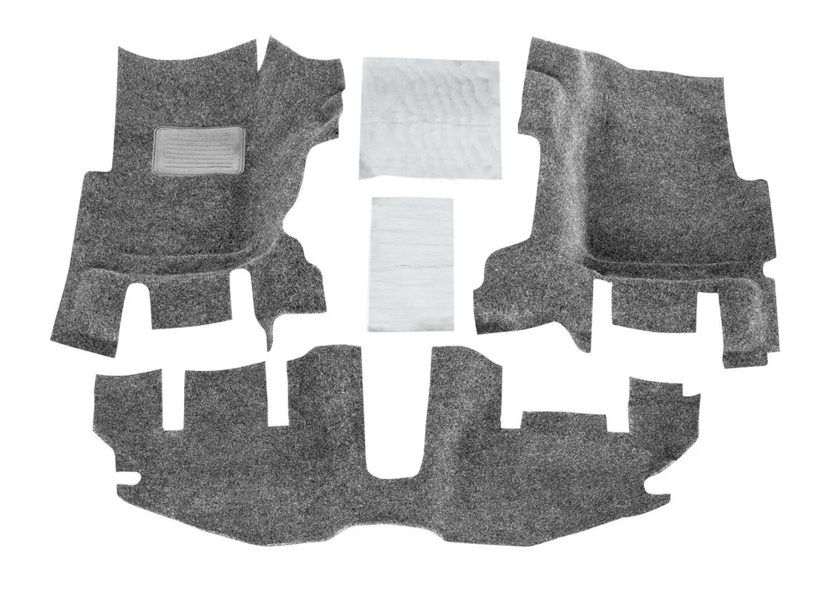 Bedrug™ Front 3 Piece Floor Liner Carpet Kit For 1997-2006 Jeep Wrangler Tj / 2004-2006 Lj Unlimited 1