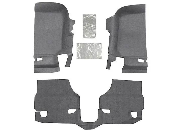 Bedtred™ Front 3 Piece Floor Liner Kit For '11-'18 Jeep Wrangler Jk 2 Door 1