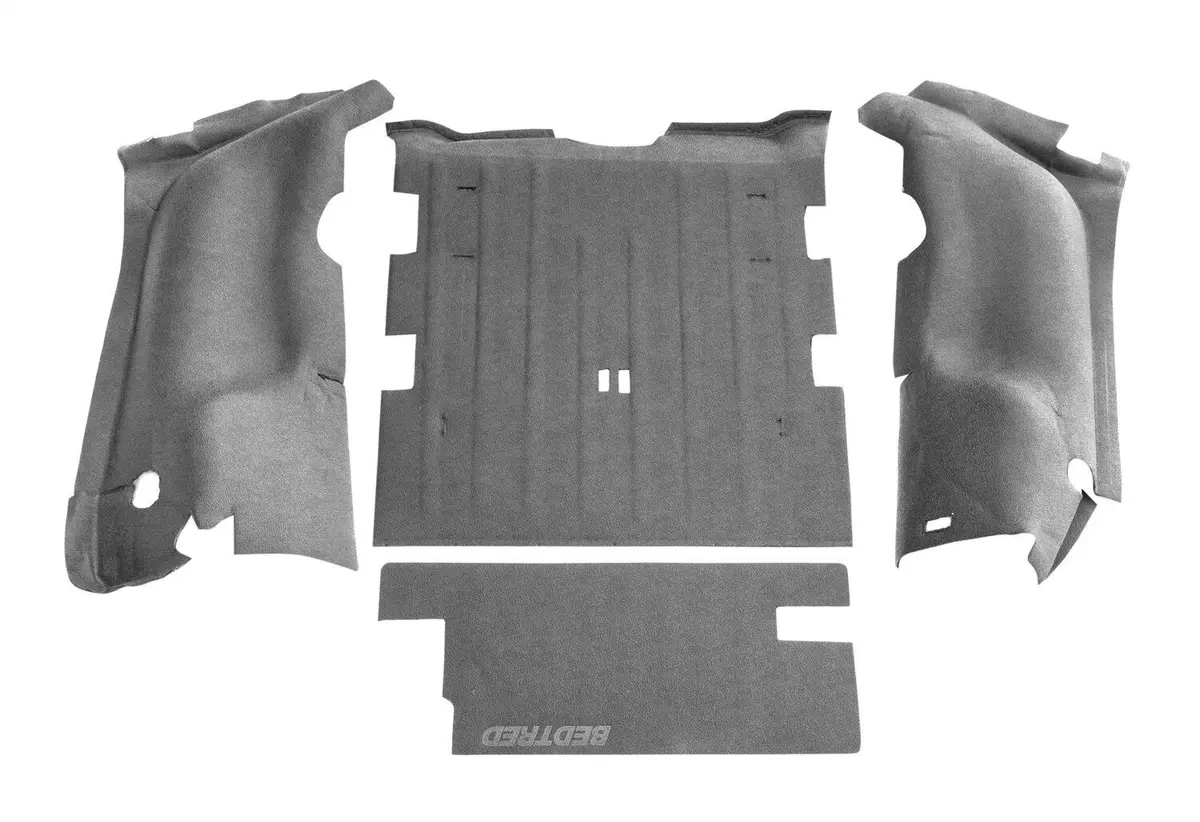 Bedtred™ Rear 4 Piece Floor Liner Kit For 1997-2006 Jeep Wrangler Tj 1
