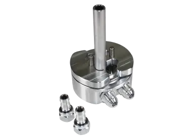 Billet Aluminum Bottom Sump W/Integrated Return 1