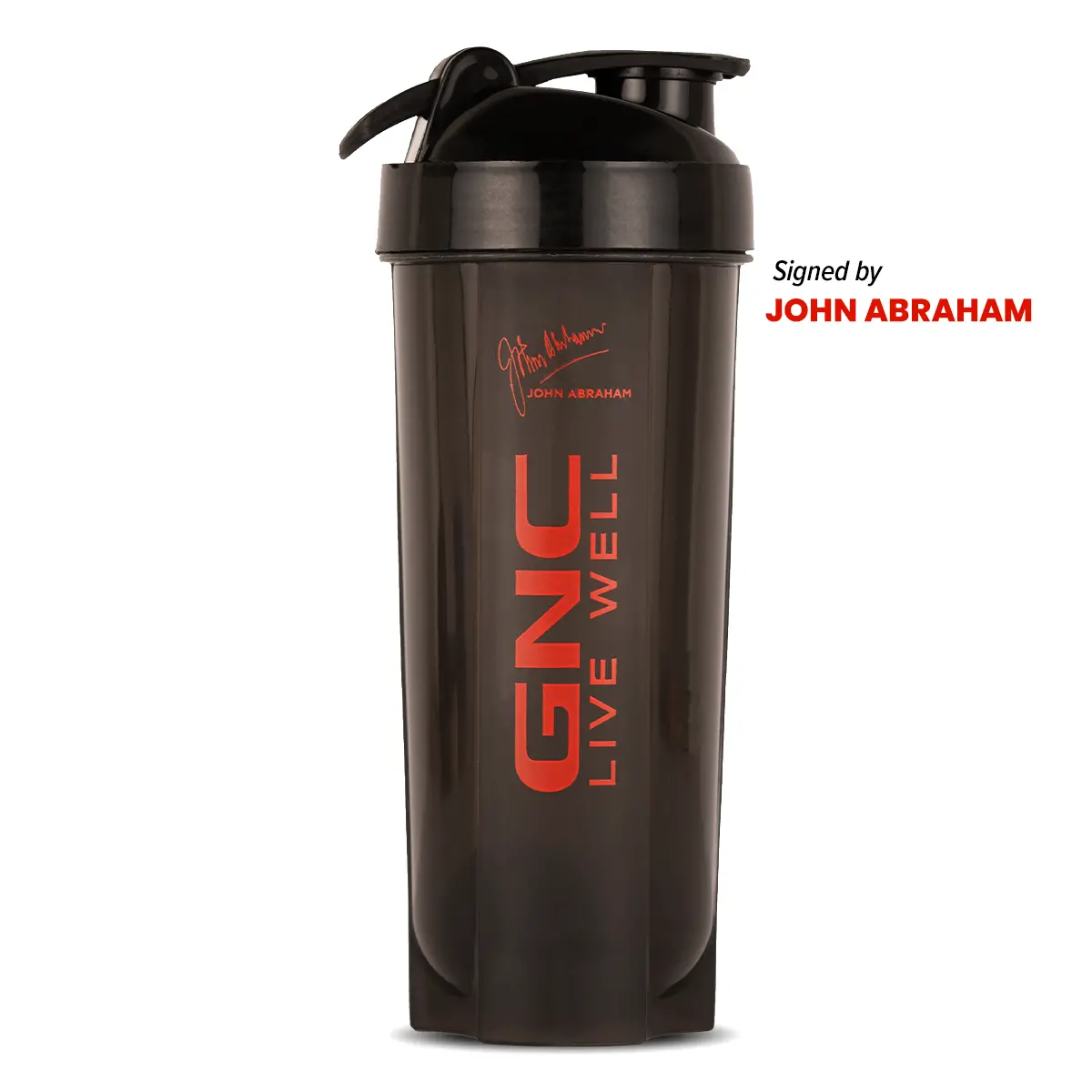 Gnc Bpa Black Plastic Shaker - 650Ml 1