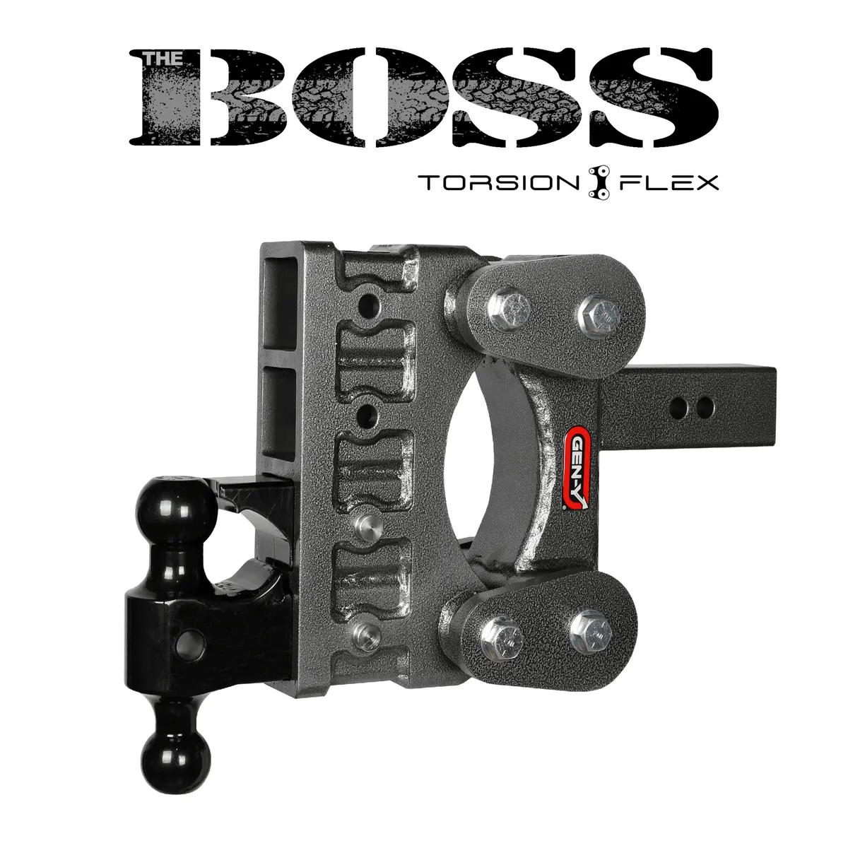 Gen-Y The Boss (Torsion-Flex) 21K Drop Hitch (2.5" Or 3" Shank) 1