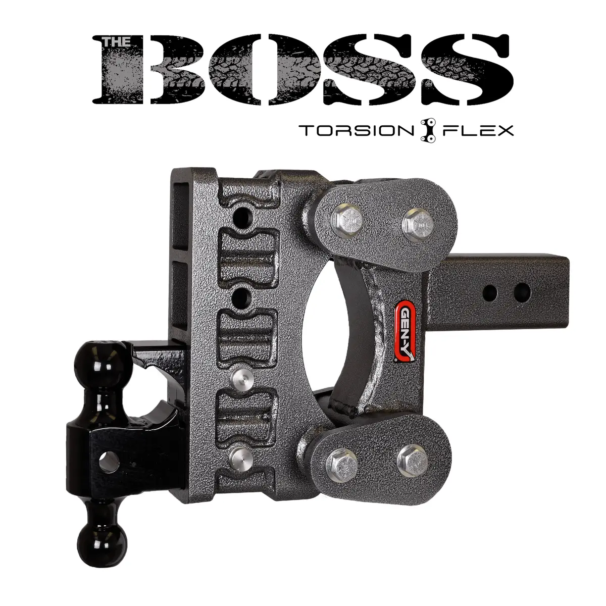Gen-Y The Boss (Torsion-Flex) 32K Drop Hitch (2.5" Or 3" Shank) 1