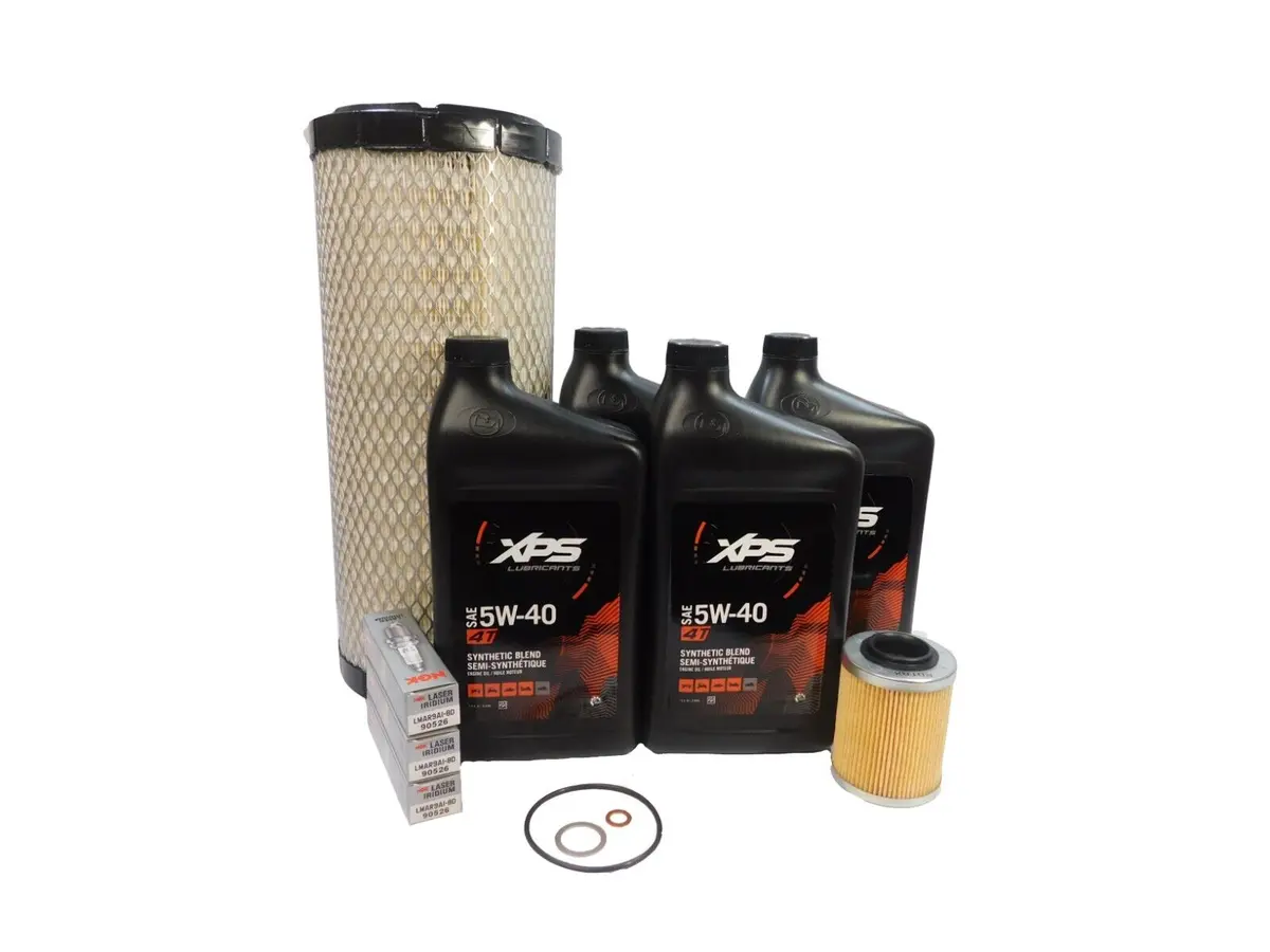 2017-2022 Can-Am Maverick X3 Oem 5W-40 Synthetic Blend Oil Change C04 1