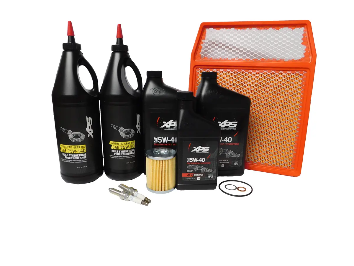 2013-2018 Can-Am Maverick Max 1000 R Oem 5W-40 Full Synthetic Service Kit  C08 1