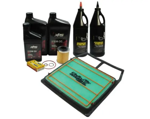2011-2015 Can-Am Commander 800 Oem Full Service Kit W Twin Air Filter C12 1