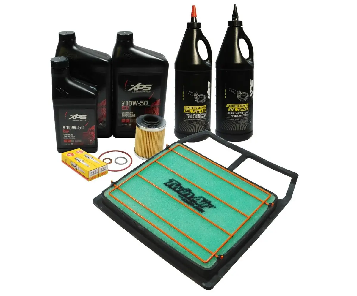 2013-2018 Can-Am Maverick Max 1000 R Oem 10W-50 Full Synthetic Service Kit C14 1