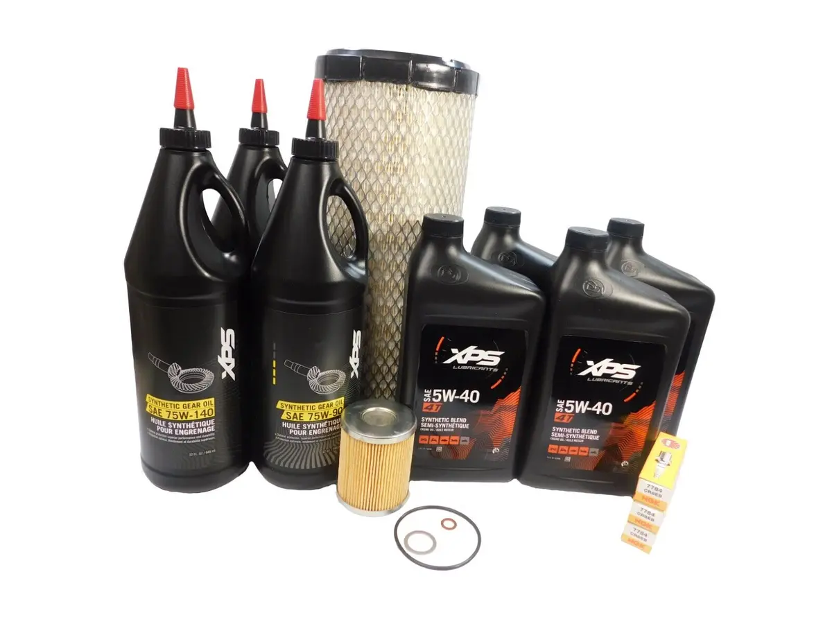 2018 Canam Maverick X3 Oem 5W-40 Synthetic  Oil Change Full Service Kit C16 1