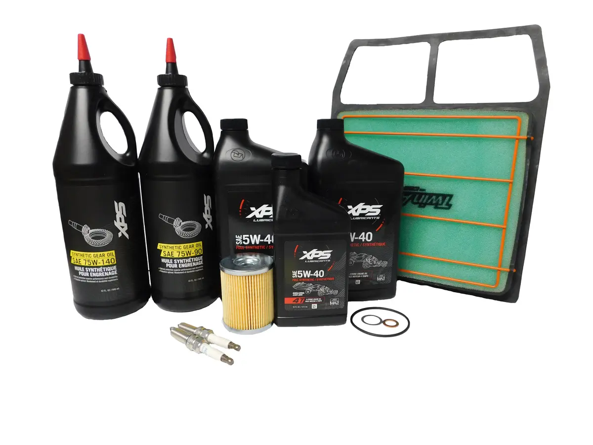 2013-2018 Can-Am Maverick Max 1000 R Oem 5W-40 Blend Full Service Kit  C17 1