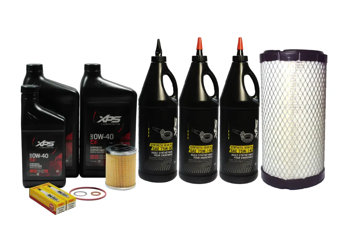 2016-2021 Can-Am Defender Hd 8 Max Oem 0W-40 Full Synthetic Service Kit C25 1