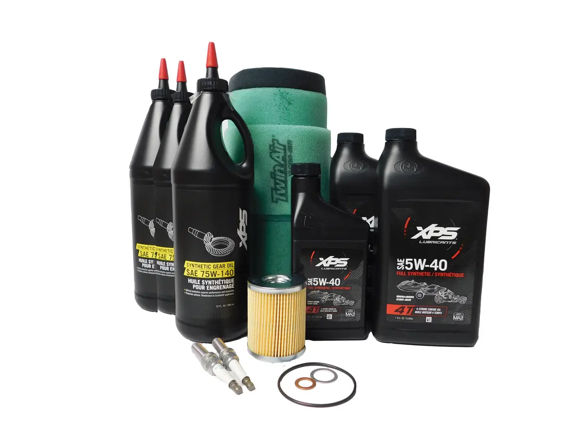 2020-2024 Can-Am Defender Max Hd10 Oem Full Service Kit W Twin Air Filter C30 1