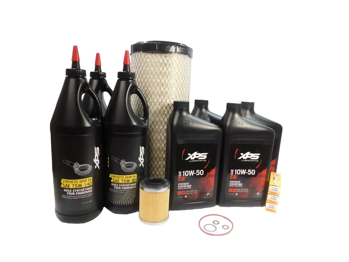 2018 Canam Maverick X3 Oem 10W-50 Full Synthetic Oil Change Full Service Kit C50 1